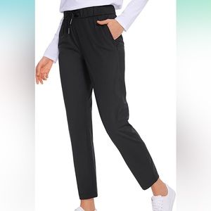 CRZ YOGA Womens 4-Way Stretch Ankle Golf Pants - 7/8 Dress